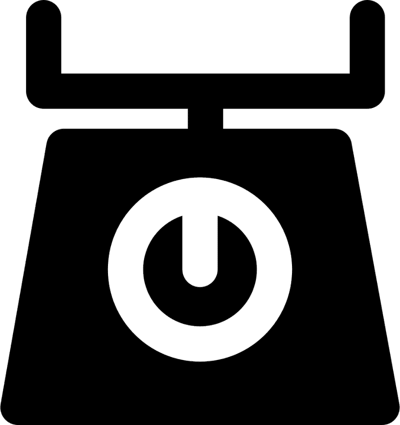 Grocery Scale for Fresh Produce Weighing PNG