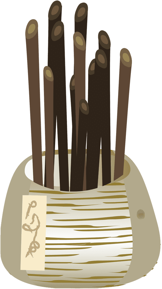 Tranquil Incense Sticks for Peaceful Moments PNG