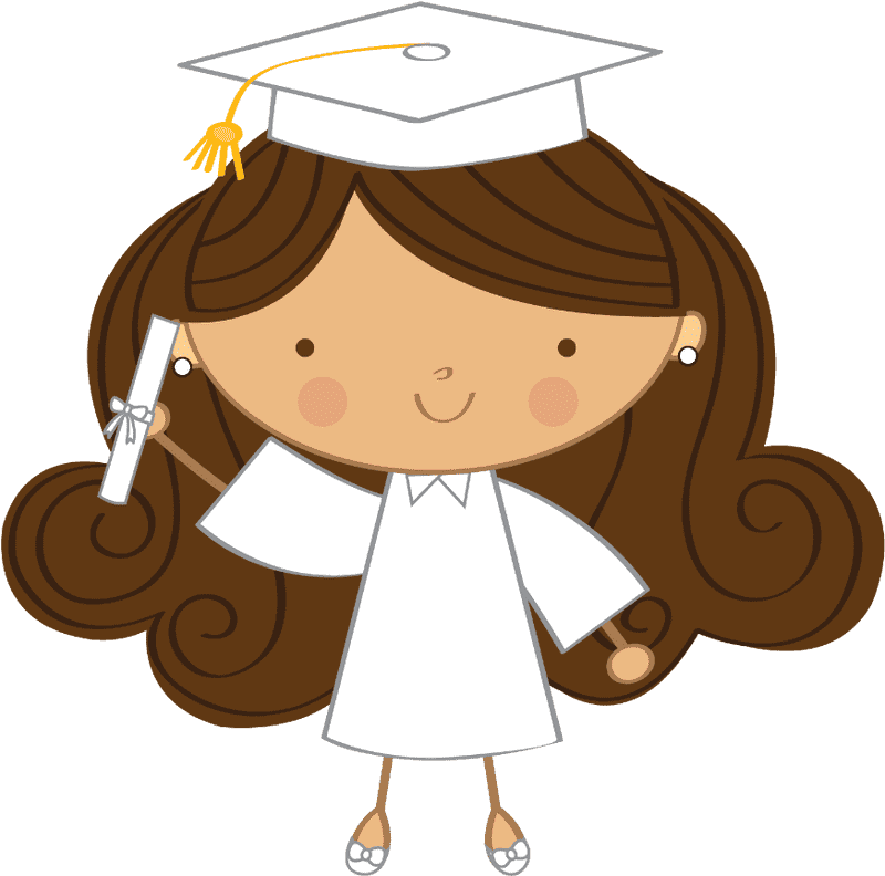 Joyful Graduation Celebration - Cap and Diploma PNG