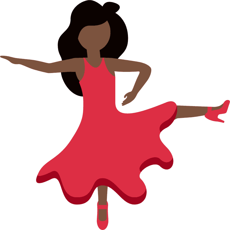 Radiant Rhythm Dance PNG