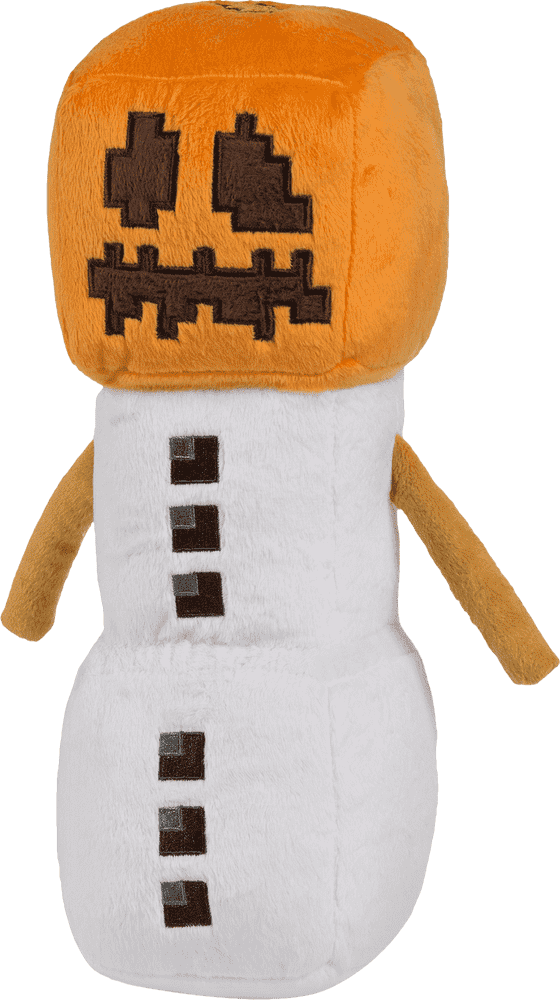 Snowman with a Pumpkin Twist PNG