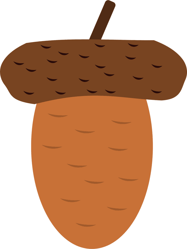 Charming Acorn of Autumn Delight PNG