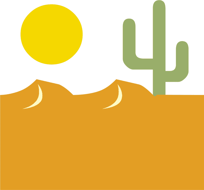 Golden Sands of the Desert Oasis PNG