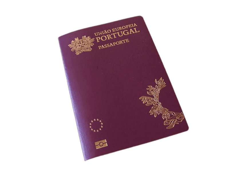 Elegant Passport of Portugal PNG
