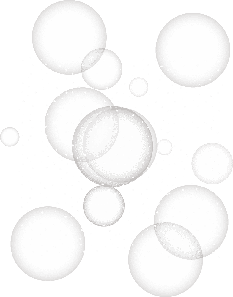 Whimsical Soap Bubble Dreamscape PNG