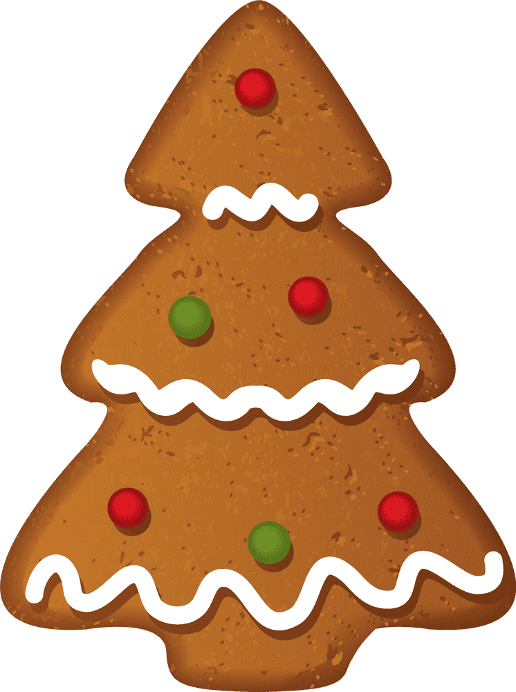 Festive Fortune Cookie Tree Delight PNG