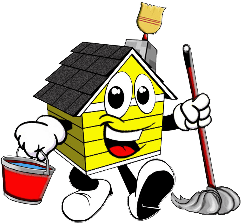 Cheerful Clean Tool for a Sparkling Home PNG