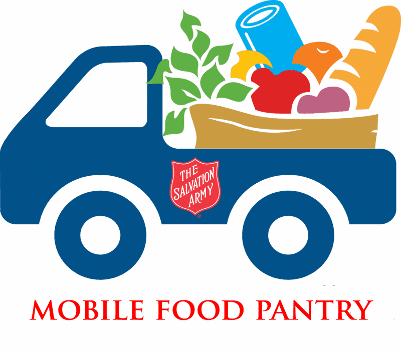 Mobile Grocery Pantry on Wheels PNG