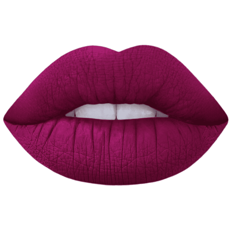 Vibrant Berry Lipstick Elegance PNG