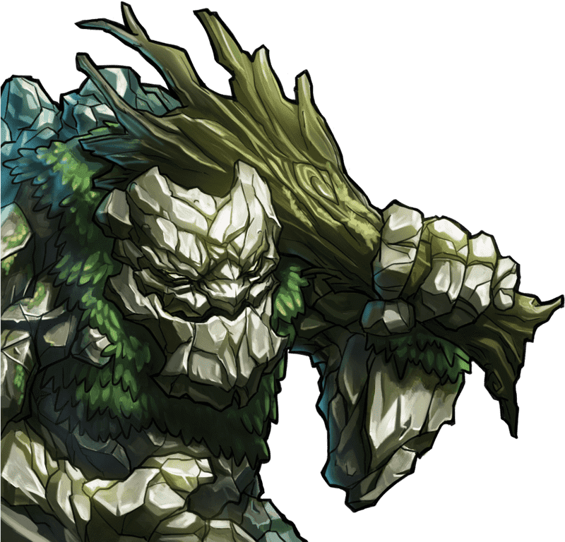 Guardian of the Jade Stone Forest PNG