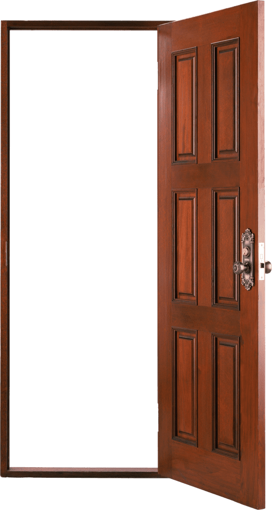 Inviting Entrance The Majestic Door PNG