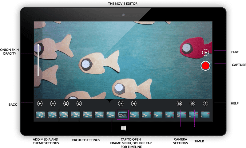 Tablet Animation Create Your Underwater World PNG
