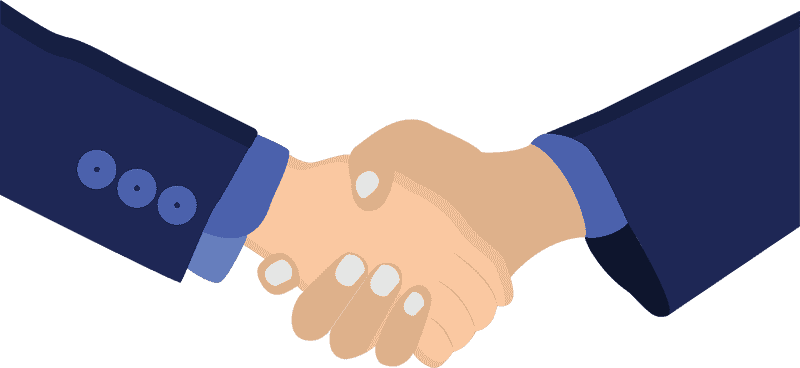 Unity through a Firm Handshake PNG