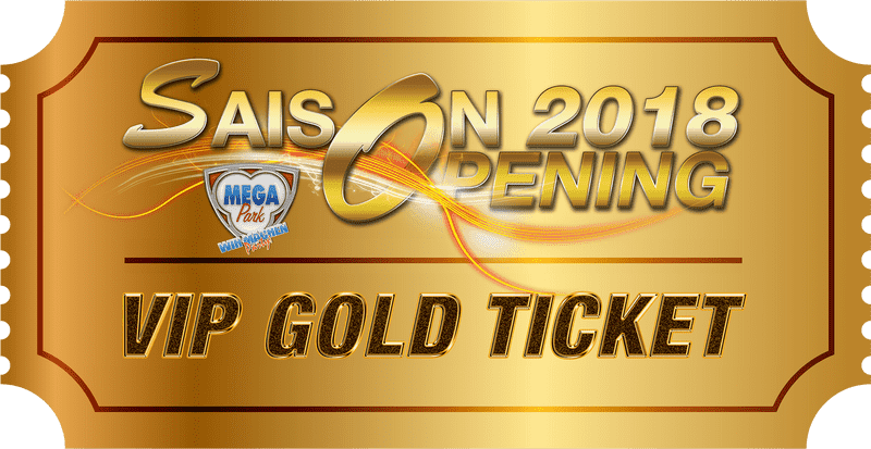 Luxury Cinema Ticket for Mega Park Opening PNG