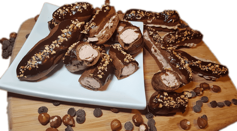 Hazelnut Chocolate Delight Pastry Treats PNG