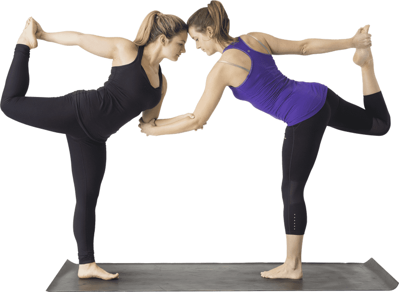 Yoga Harmony Partners in Balance and Strength PNG