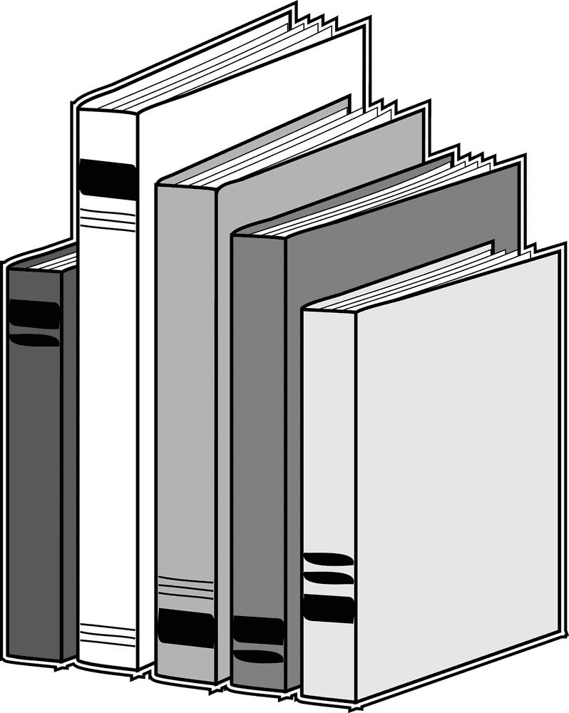 Collection of Organized Folders and Files PNG