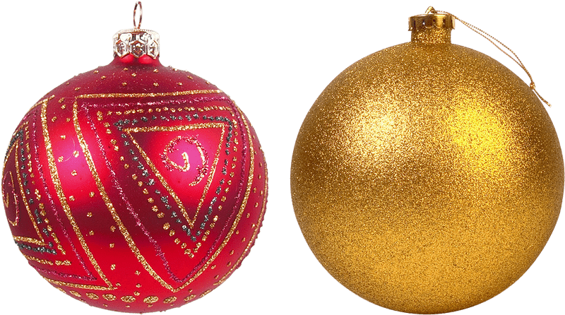 Christmas Sparkle Ornaments Delight PNG
