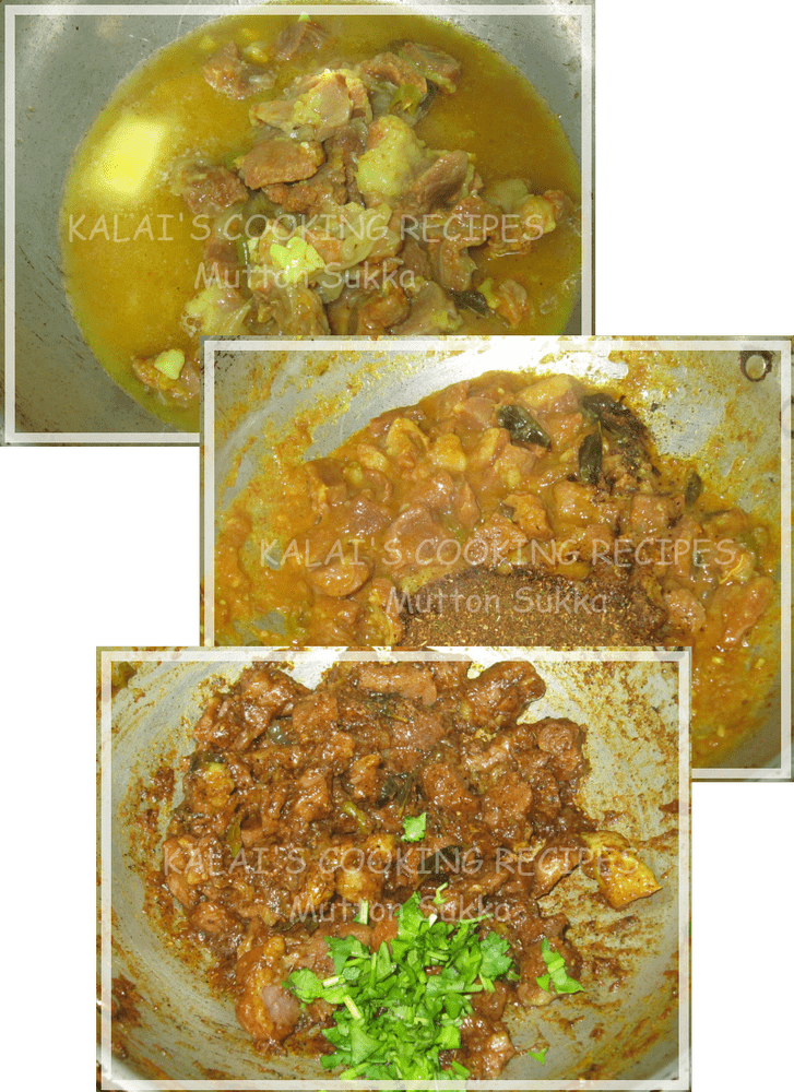 Savory Meat Delights Mutton Sukka Recipe PNG