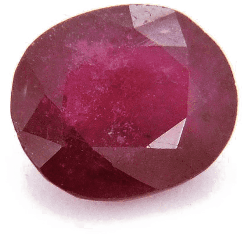 Radiant Ruby Gemstone Elegance PNG
