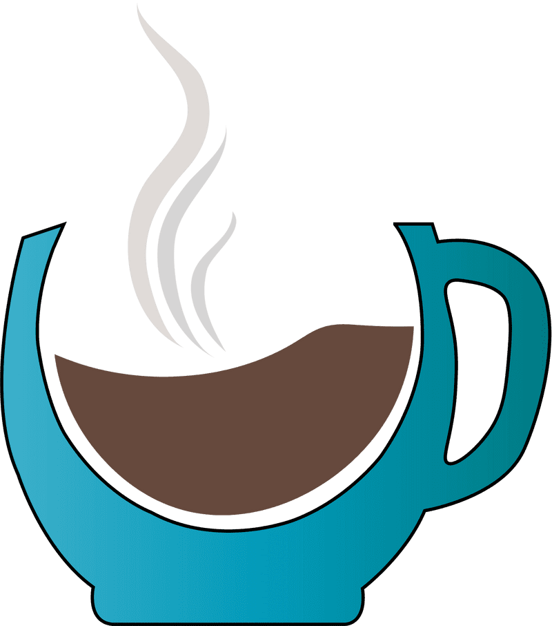 Coffee Cups and Cozy Dreams PNG
