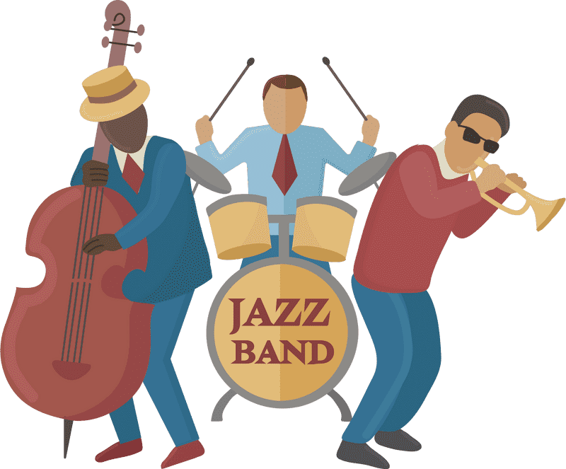 Groovin' Rhythms The Jazz Band Experience PNG