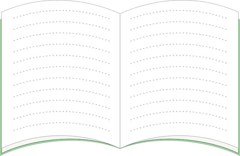 Open Book A Gateway to Imagination PNG