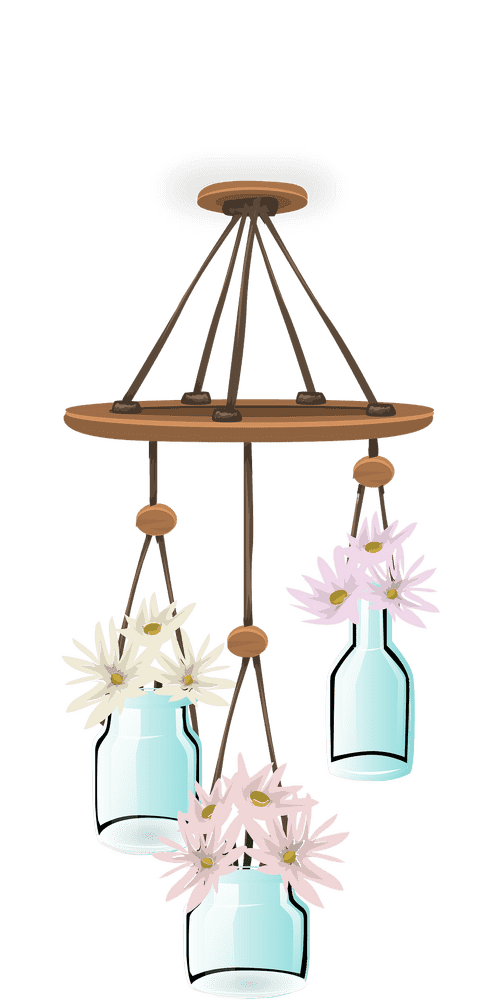 Hanging Jar of Spices A Flavorful Delight PNG