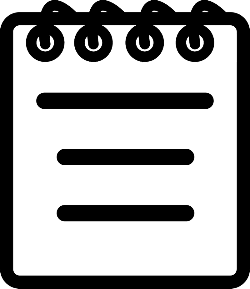 Creative Ideas Notebook for Inspiration PNG