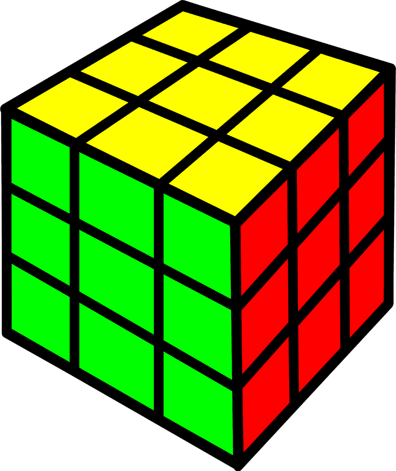 Colorful Challenge The Ultimate Puzzle Cube Experience PNG