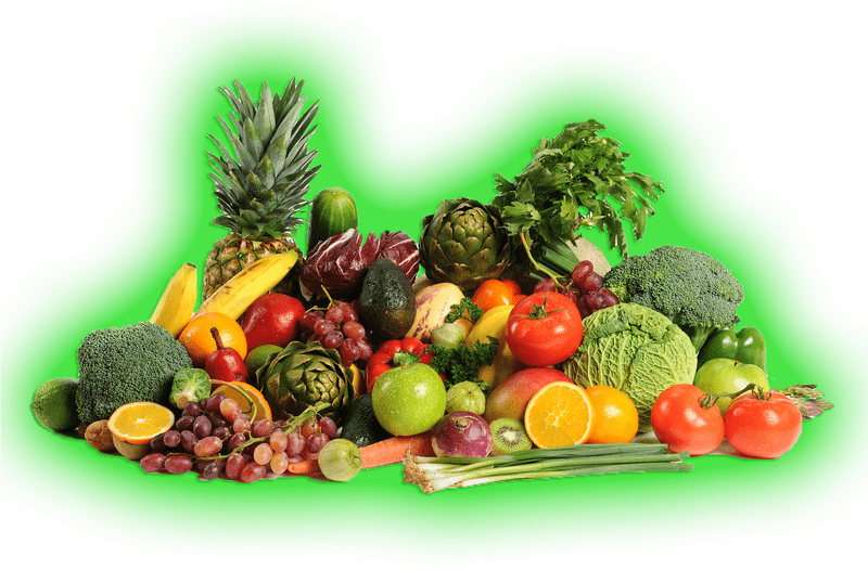 Vitamin-Packed Bounty of Fresh Produce PNG