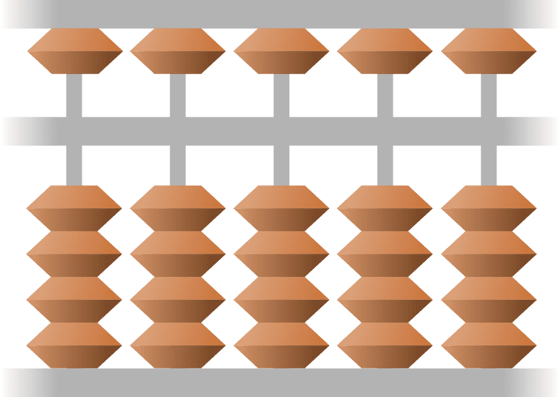 Digital Abacus A Visual Calculation Tool PNG
