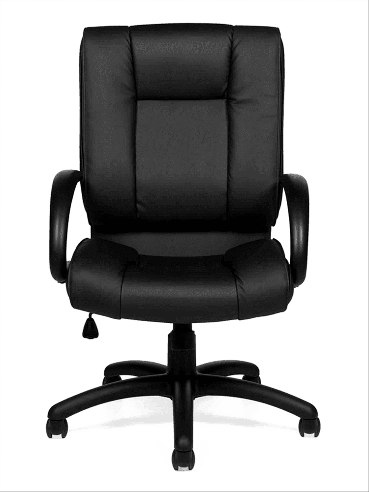 Ergonomic Black Office Chair for Comfort and Style PNG