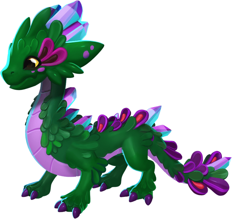 Dragon Fruit Fantasy The Colorful Guardian PNG