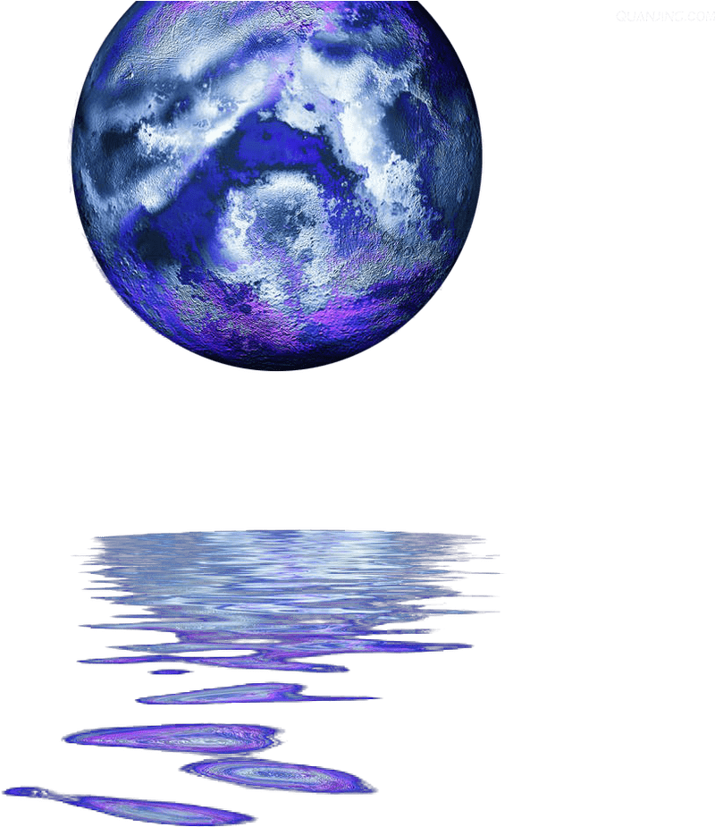 Mystical Reflections of the Planet PNG