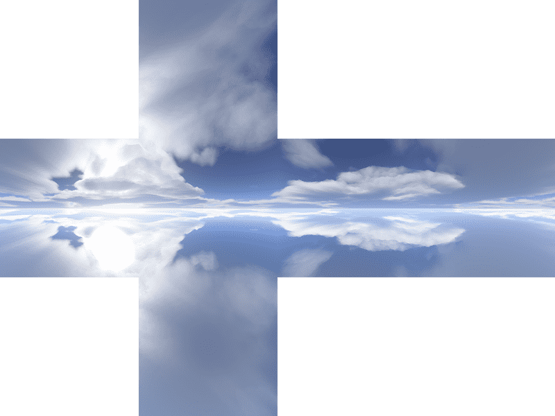 Reflections of Night Sky Stars PNG