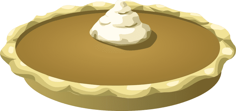 Deliciously Creamy Pumpkin Pie Delight PNG