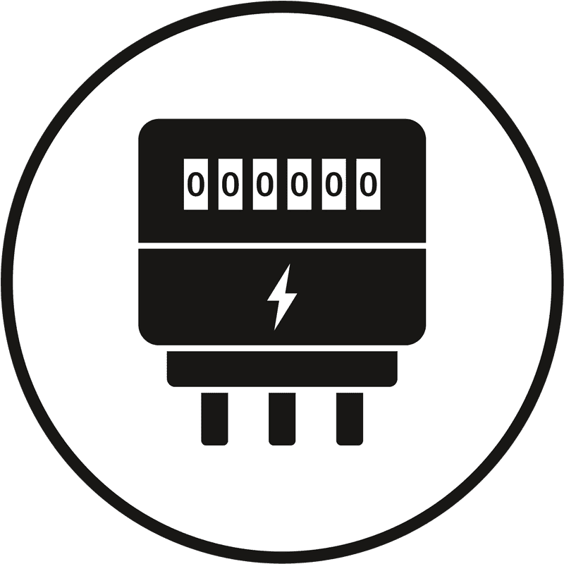Smart Parking Meter with Digital Display PNG