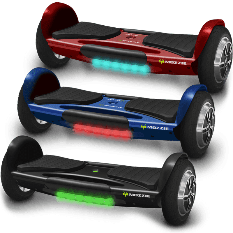 Race Car-Inspired Hoverboard Collection PNG
