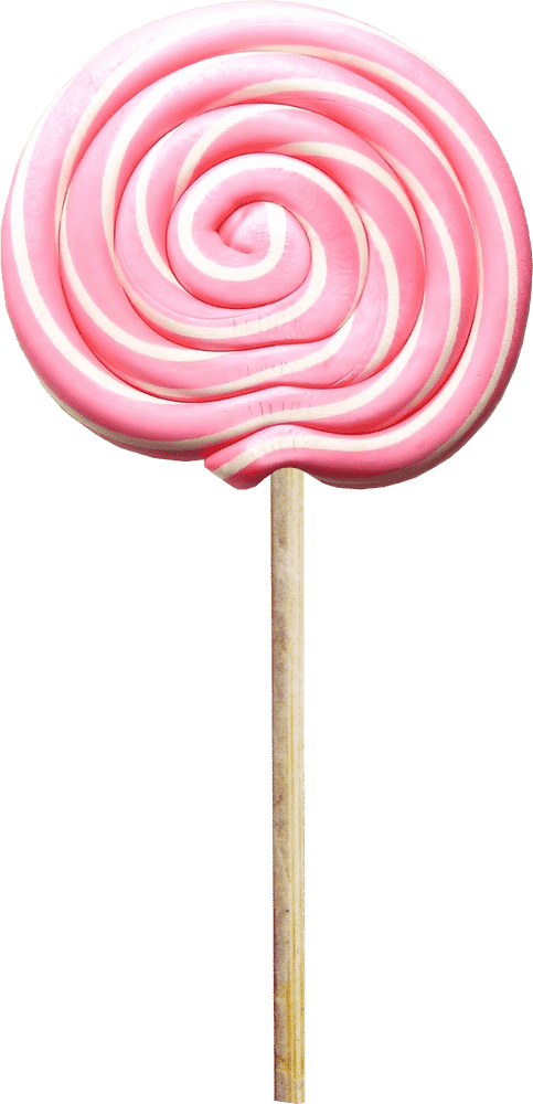 Swirling Pink Lollipop Delight PNG