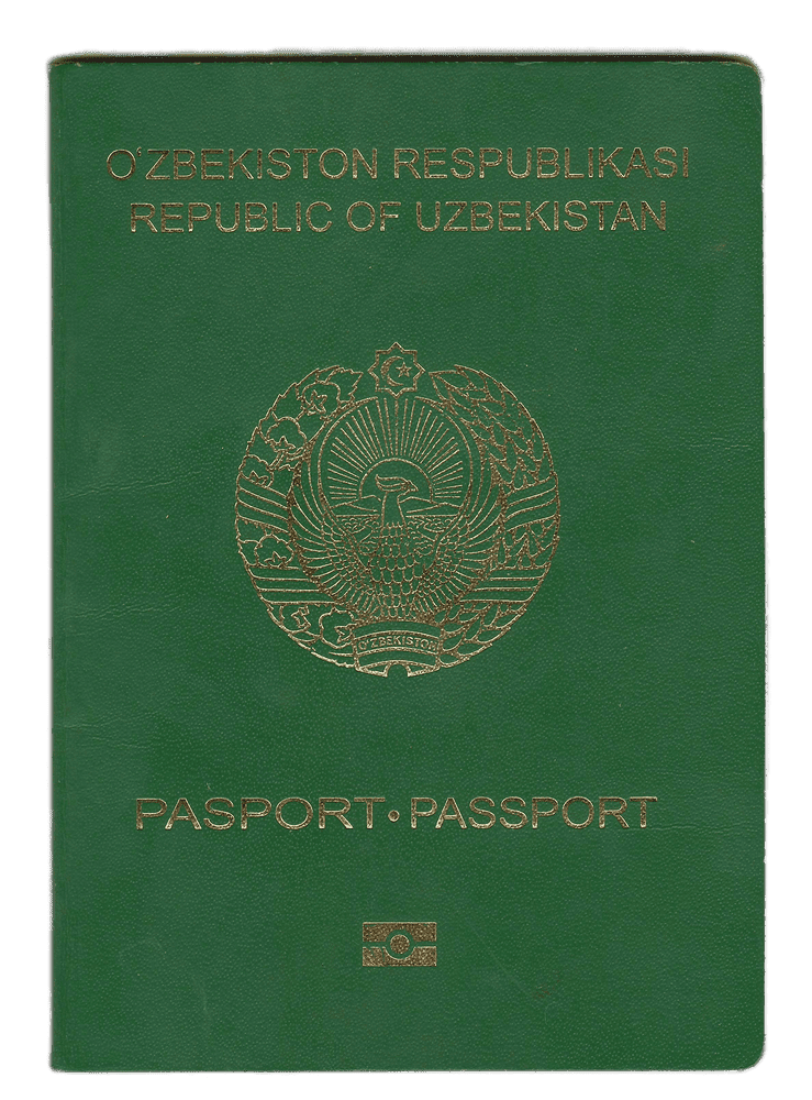 Uzbekistan Passport A Gateway to Adventure PNG