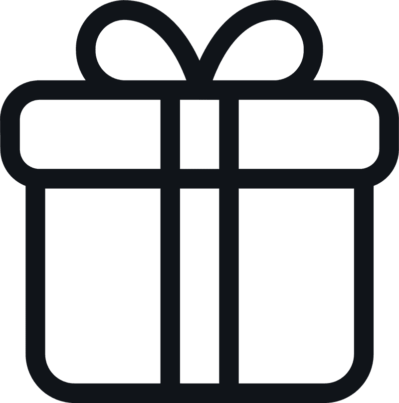 Elegant Surprise Gift Box for Special Occasions PNG