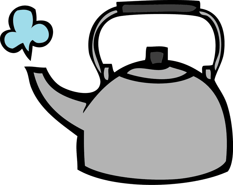 Whimsical Kettle Bell Illustration PNG