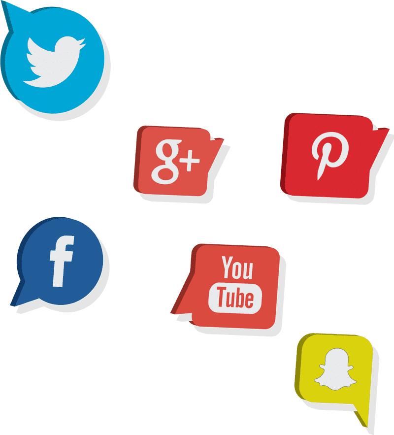 Vibrant Market Stall of Digital Connections PNG