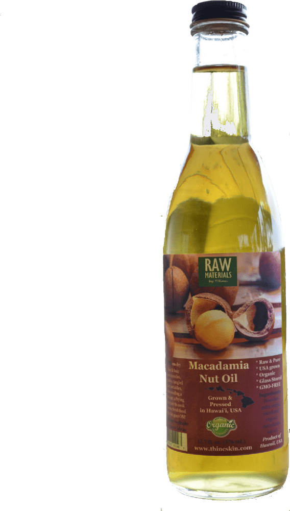 Pure Macadamia Oil Nature's Golden Elixir PNG