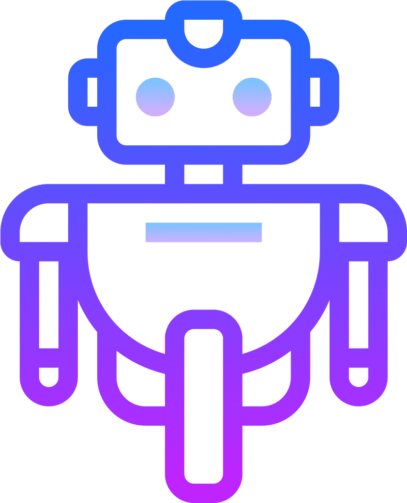 Futuristic Friendly Robot Companion PNG