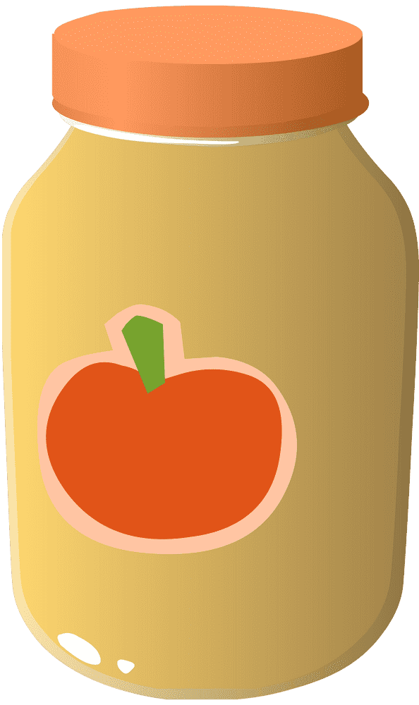 Jar of Spices with Pumpkin Flavor PNG