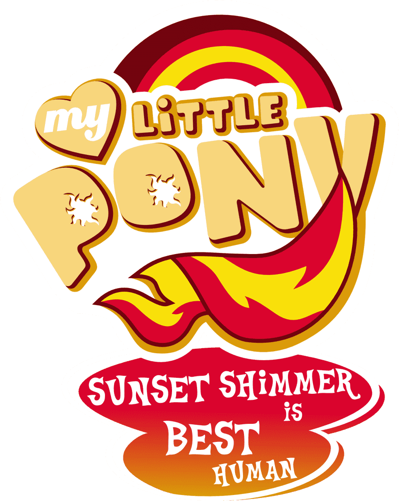 Sunset Shimmer Embracing the Sunset Radiance PNG