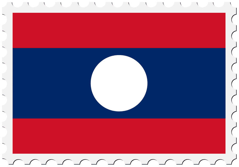 Lao Passport Stamp Design Inspiration PNG