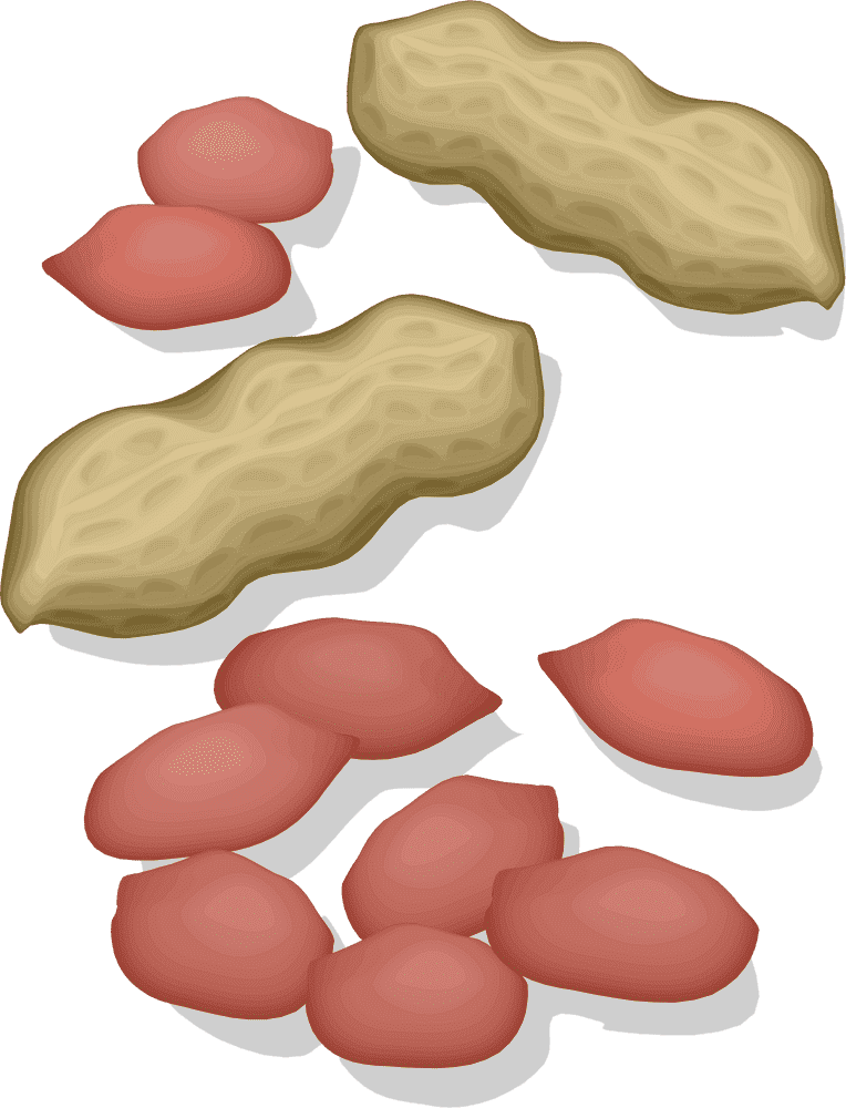 Peanut Butter Jar with Delicate Peanuts Spread PNG